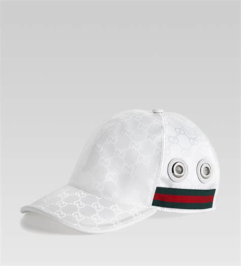 all white gucci hat|white Gucci hats for men.